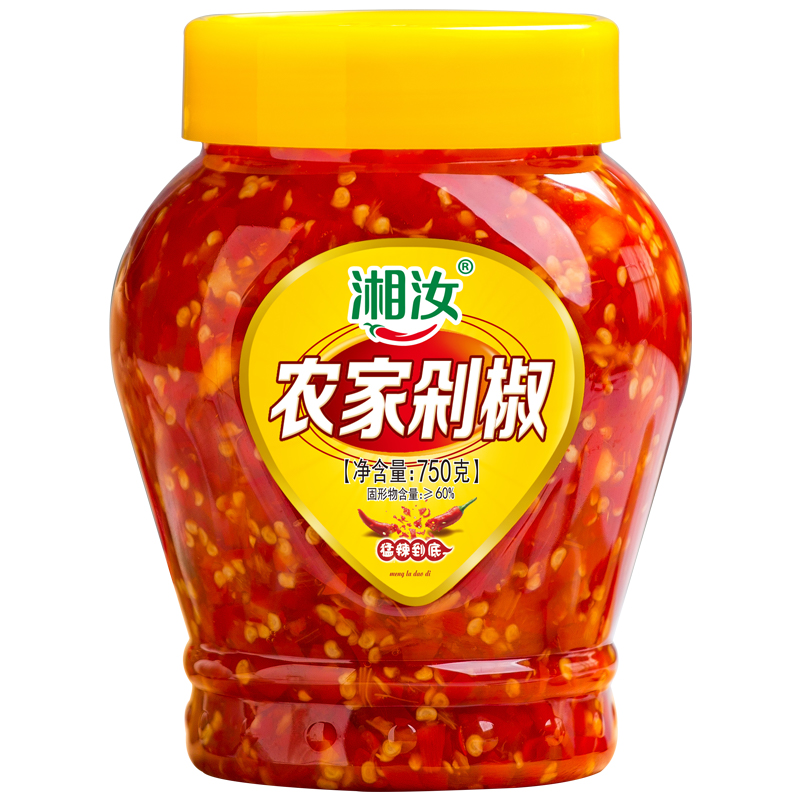 湘汝农家剁椒酱750g